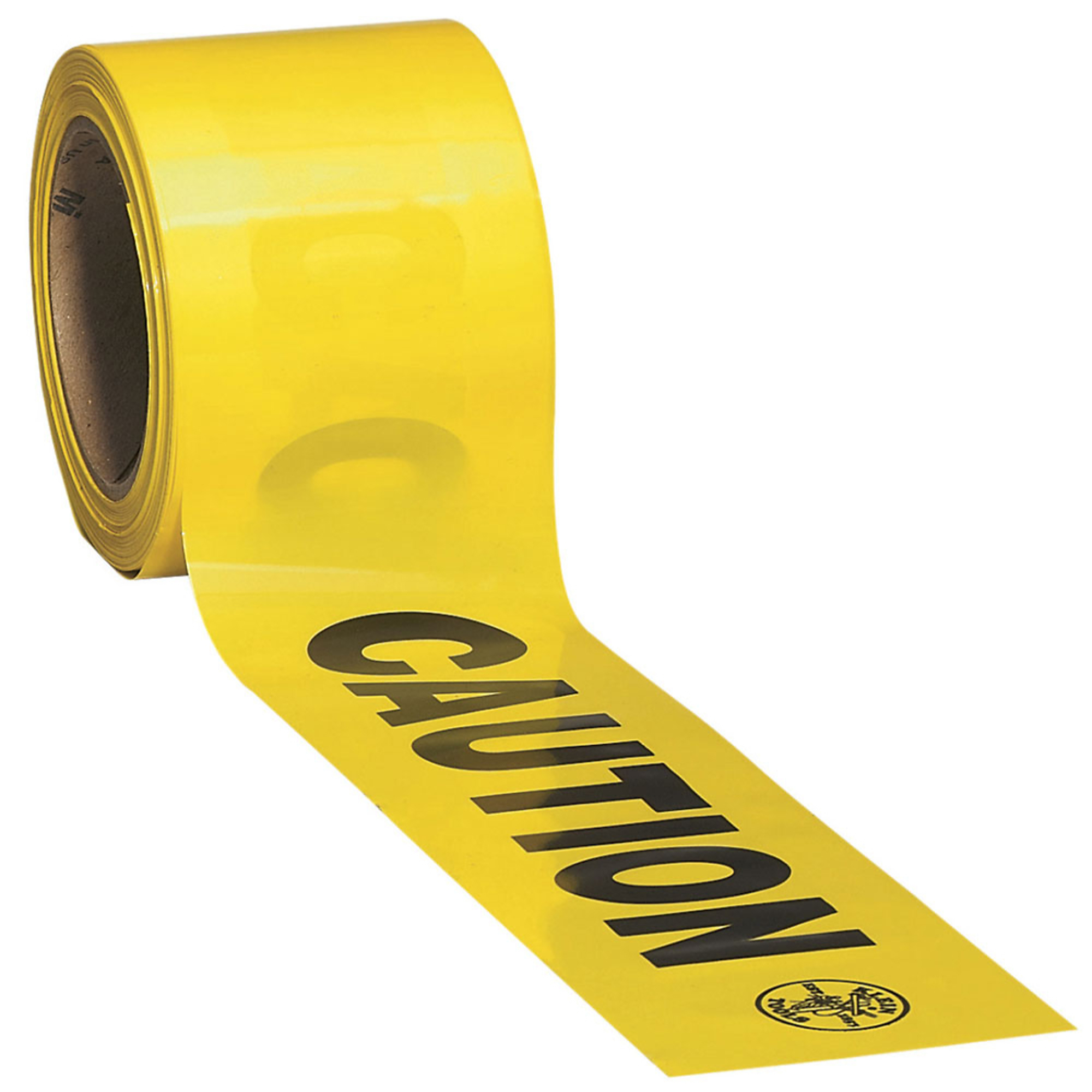 Klein Tools, Caution Tape, Barricade, CAUTION, Yellow, 3in. x, Length 12000 in, Width 3 in, Primary Color Yellow, Model# 58001